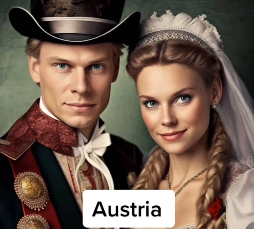 Yapay zekaya sordular, resmetti: İşte Türkiye dahil yapay zekaya göre gelin ve damat olarak ülkeler... 3